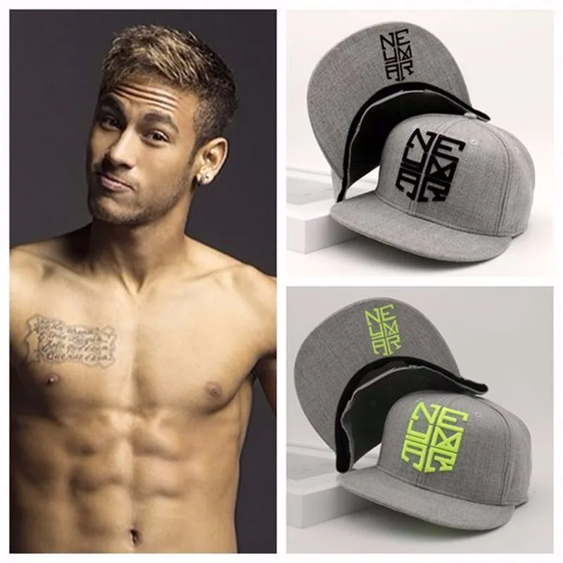 Neymar Da Silva Beisbolo Kepurės, Brazilija Brazilija Hip-Hop Snapback Cap Neymar Skrybėlę sporto kaulų Masculino Vyrams, Moterims, Kepurės Kolonėlė