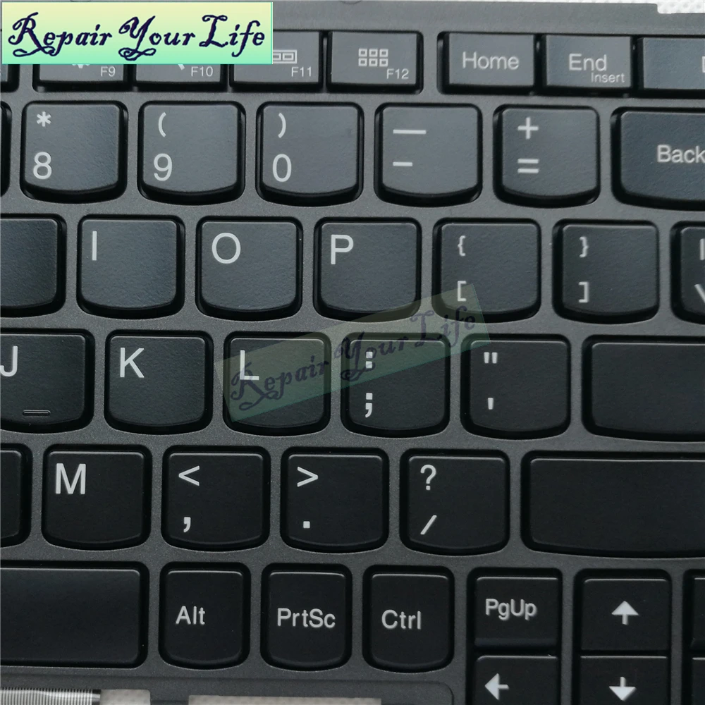 Nešiojamojo kompiuterio klaviatūra jav versija lenovo x240 X230S X240S X250 X260 X270 X240 SG-55910-XUA SN1361BL apšvietimu klavišus black vidaus