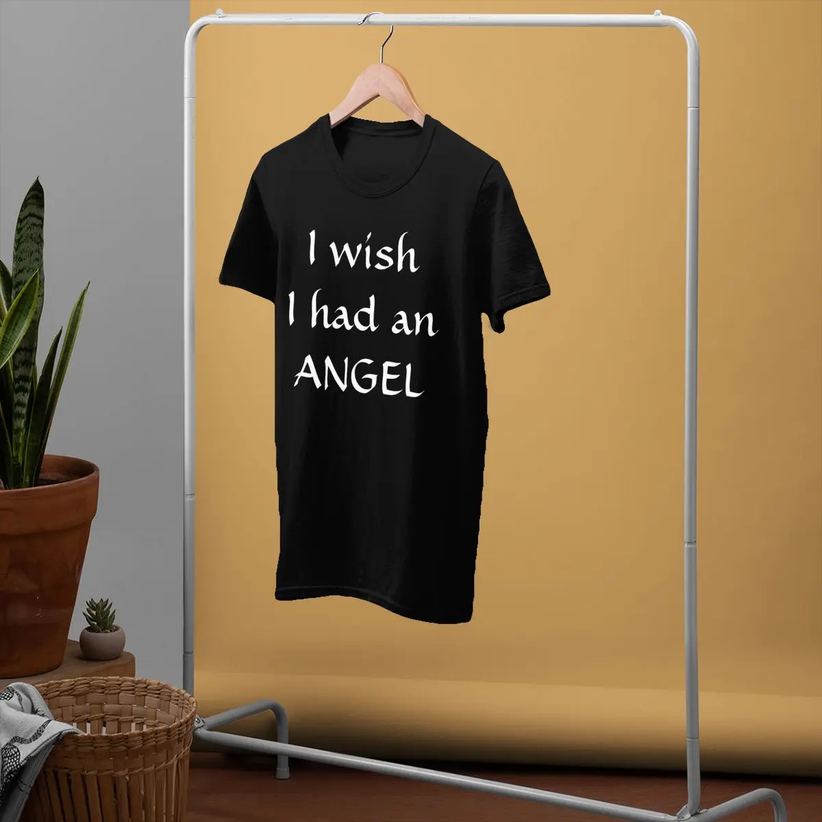 Nightwish T Shirt I Wish I Had An Angel T-Shirt Nuostabus Žmogus, Marškinėliai, 100 Medvilnės 5xl Atsitiktinis Marškinėlius