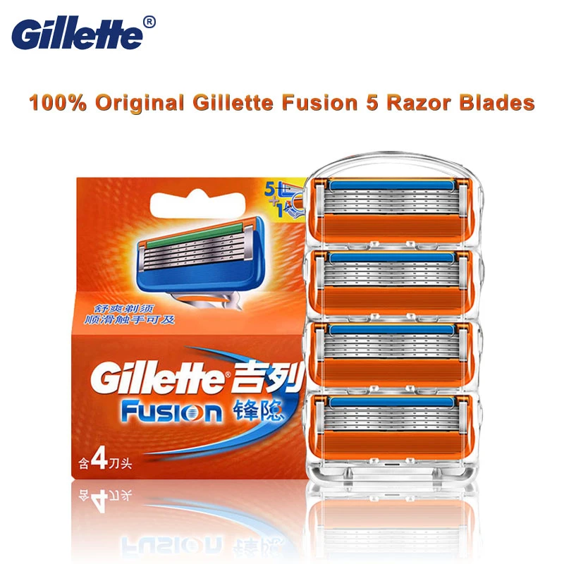 Originalus Gillette Fusion5 Skutimosi Skustuvų Peiliukai Originali 5 Sluoksnių Saugos Skustuvo Ašmenimis Su Precision Trimmer Kasetė, Skutimosi