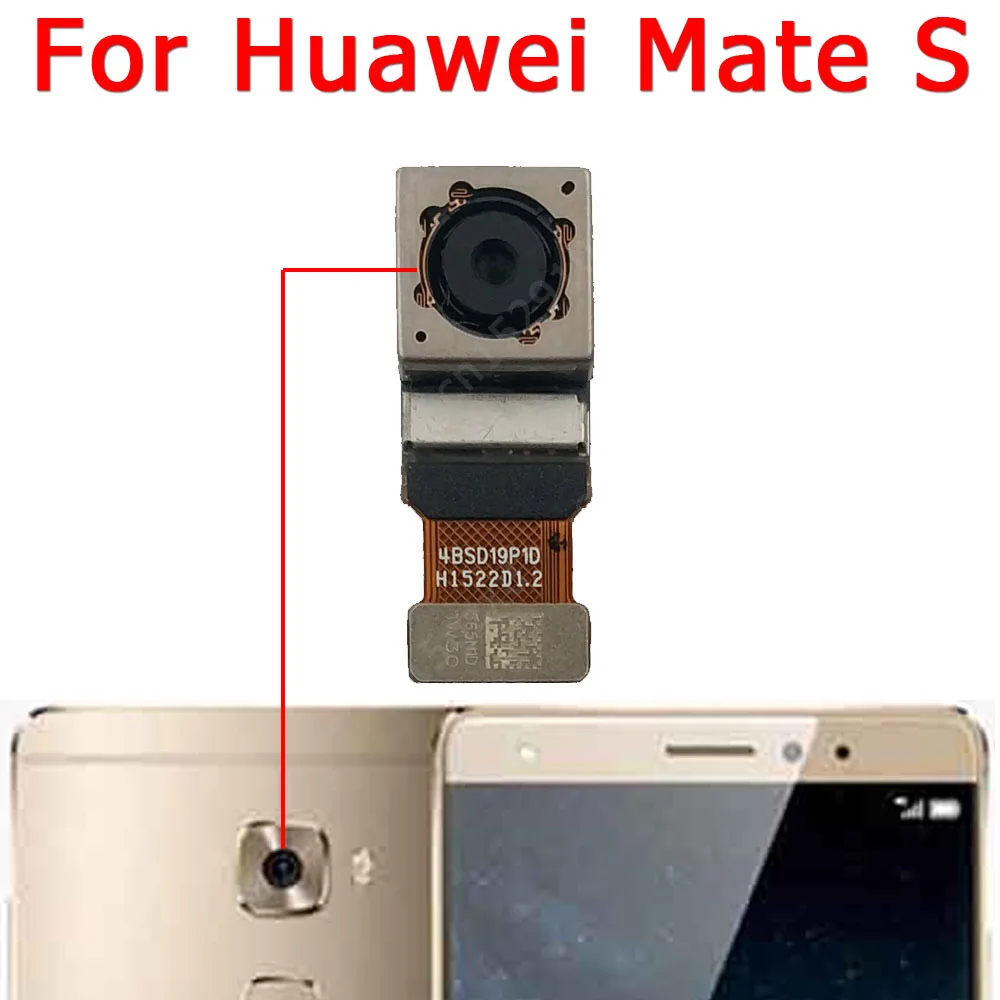 Originalus Priekiniai Išoriniai Galinio Vaizdo Kamera, Skirta Huawei Mate S MateS Pagrindinis Susiduria Priekinės Kameros Modulis Flex Pakeitimo Atsarginės Dalys