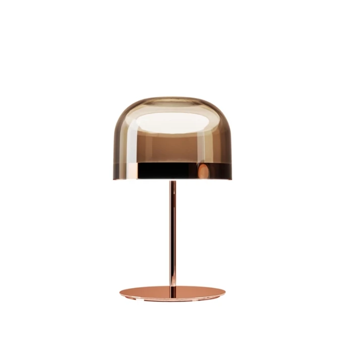 Postmodernios prožektorius stiklo chrome/rose gold LED stalo lempa kaustytomis geležies miegamojo lovos apšvietimo kambarį deco stalas žibintai