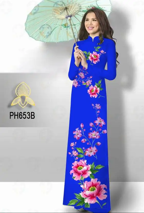 Pritaikyta aodai vietnamas drabužių cheongsam aodai vietnamas suknelė vietnamo tradicinių cheongsam suknelė 2 vnt rodyti drabužiai