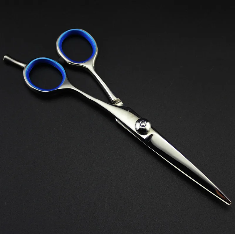 Profesinės 5.5 6 colių plaukų žirklės Japonija 440c plieno žirklės, kairėje ir dešinėje rankoje pjovimo kirpykla makas, plaukų kirpimo žirklės