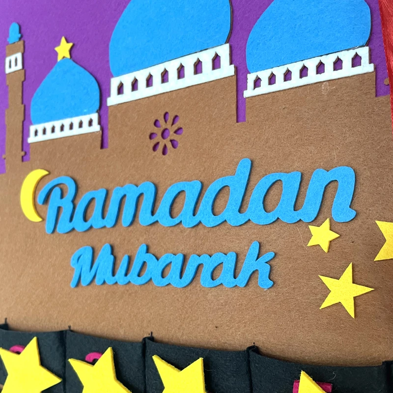 Ramadanas Mubarakas Advento Kalendorius Eid Mubarakas Manė, Atgalinės atskaitos Kalendorius Kabo Ramadanas, Papuošalai, Namų Eid Šalies Vaikams Dovanos