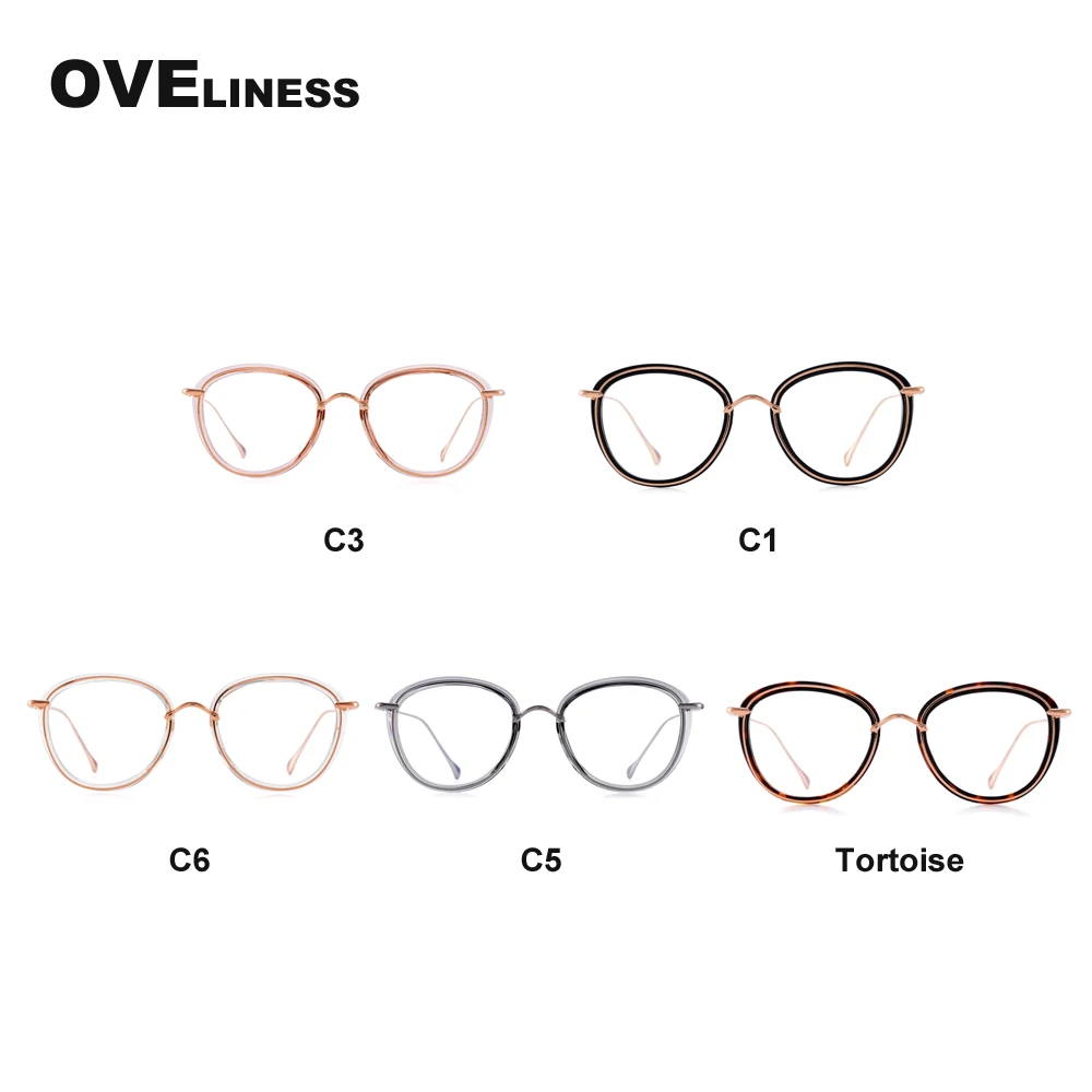 Retro mados moteriški akinių rėmeliai, Optiniai Akinių Rėmeliai, skirti Moterų Vintage akiniai Trumparegystė Recepto akiniai, Akinių