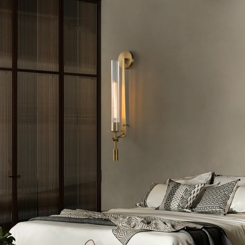 Retro vario LED Sienos lempos prabanga sienos lempos dizaineris modelis kambarį kambarį fono sienos lempos miegamojo lovos Sienos lempos