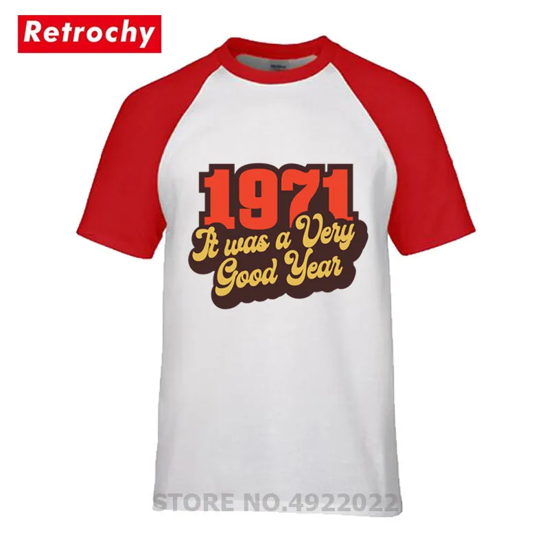 Retro vyriški T shirts 1971 m. Tai Buvo Labai Geri Metai Limited Edition 48rd Gimtadienio Dovanos Vyrų Juokinga T-Shirt Tėvo Pateikti Marškinėlius