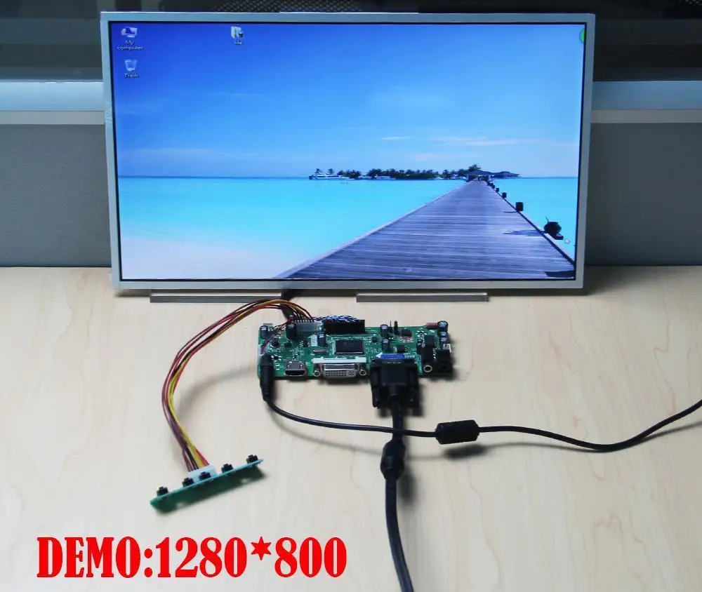 Rinkinys LP156WF1(TL)(C1) HDMI VGA Audio card 