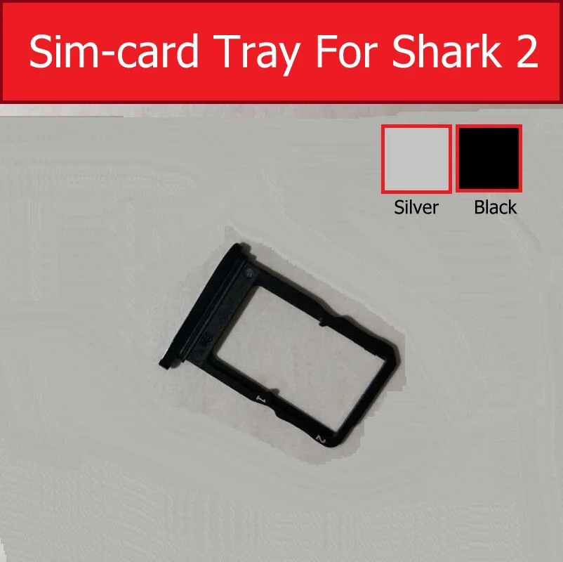 Sim Kortelės Dėklas Turėtojas Xiaomi Black Shark 1 2 Sim, Micro SD Kortelės Adapteris, Lizdas, Lizdas Xiaomi Mi BlackShark Helo Remontas, Dalys