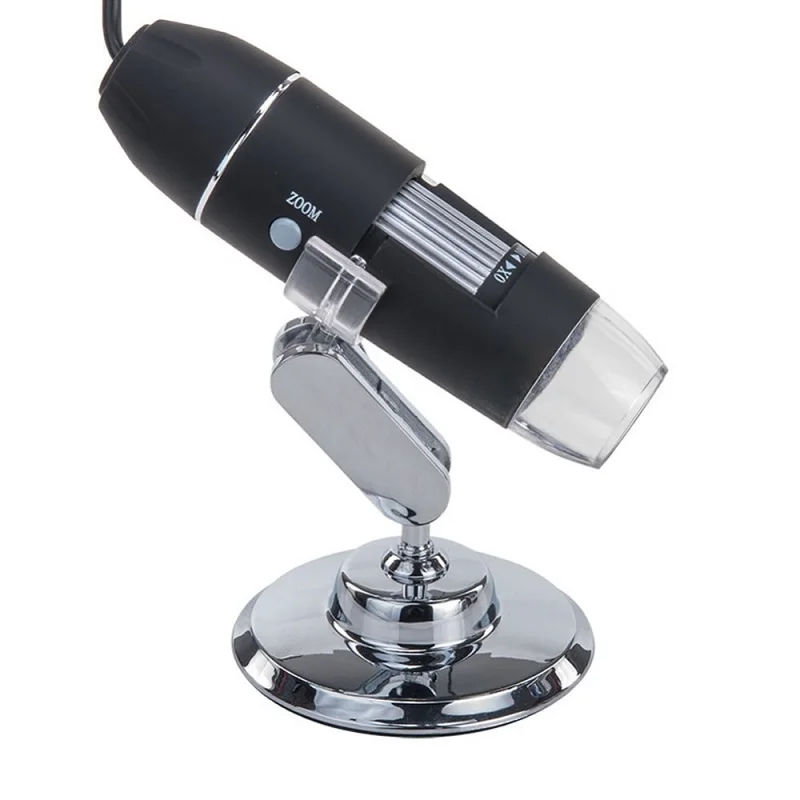 Skaitmeninio mikroskopo Orbitoje OT-INL40 (1-1000X), juodos spalvos, ant trikojo, USB jungtis, LED apšvietimas, foto ir vaizdo įrašymo