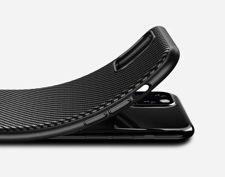 Slim Case for iPhone 11 stiliaus anglies pluošto, Tinka serija nuo caseport