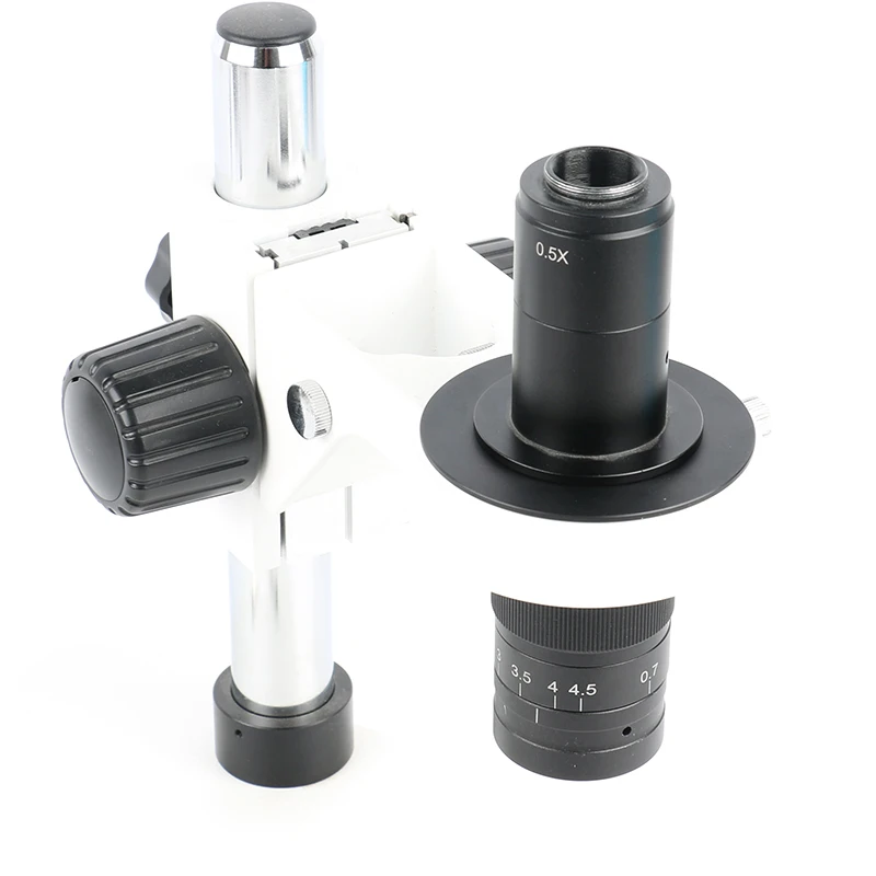 Stereo Mikroskopas, 76mm su 50mm Žiedas Adapteris 76mm Padarinių Laikiklis 300X 180X C mount Objektyvas Mikroskopo Vaizdo Kamera
