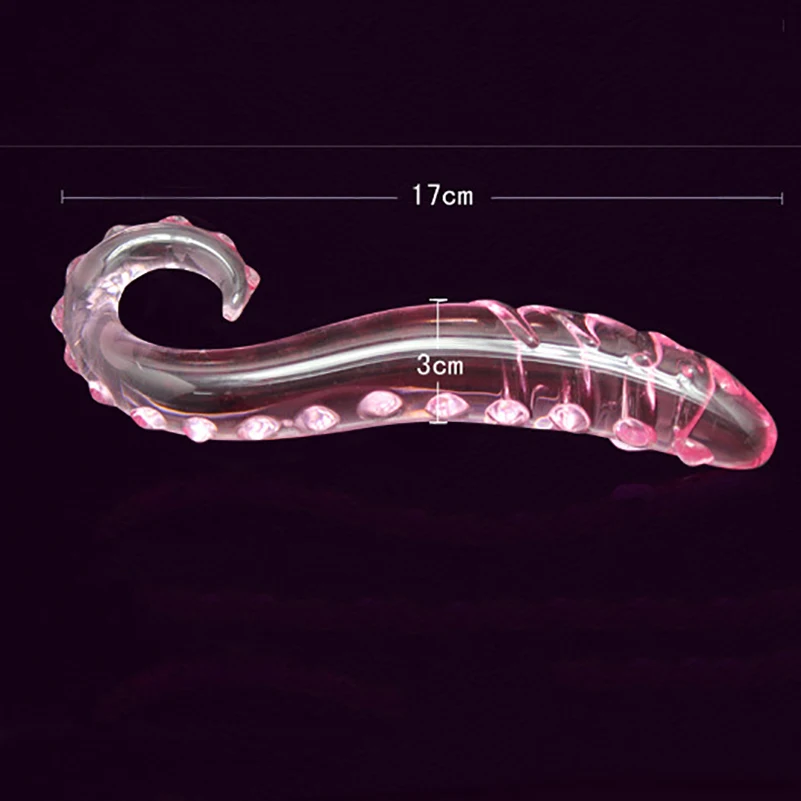 Stiklo plug jūros arklių analinio sekso žaislus moteris lesbiečių G SPOT trykšti Kristalų kablys analinis prostatos stimuliatorius išangę UŽPAKALIS žaislų Parduotuvė