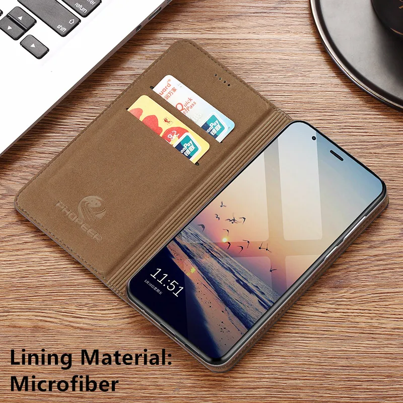 Stručių natūralios odos magnetinio telefono maišelį kortelės turėtojas LG V60 ThinQ/LG V50 ThinQ/LG V40 ThinQ/LG V30/LG V20 dėklo dangtelį