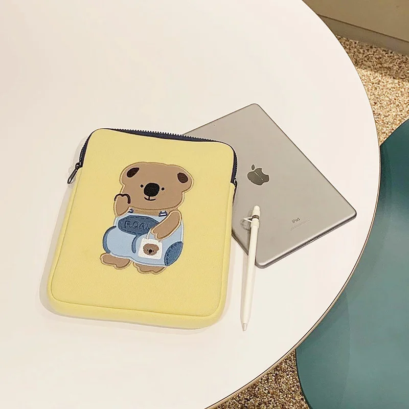 Tabletę atveju Mielas animacinių filmų in cute girl mažai koala 11 colių iPad butas linijinės maišelį 13 colių nešiojamas saugojimo krepšys