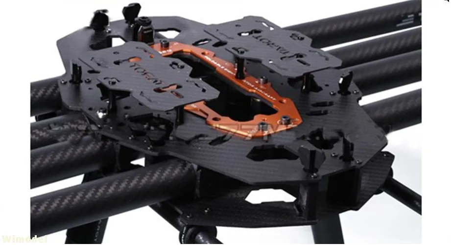 Taro T18 aerofotografija 25mm, Anglies Pluošto Augalų Apsaugos UAV TL18T00 Octocopter Rėmo Rinkinį 1270MM RC FPV Drone