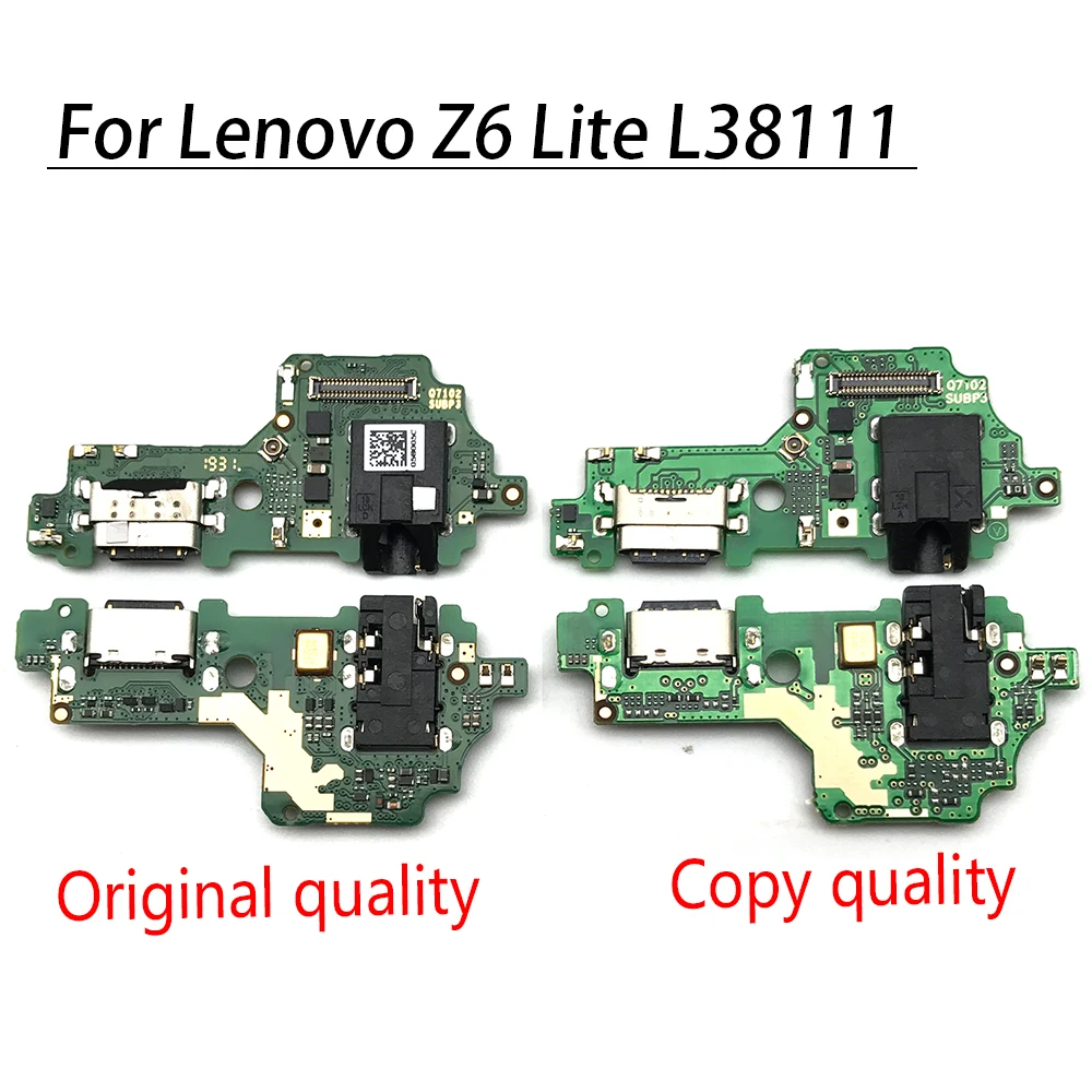 USB Maitinimo Krovimo Jungties Kištuką Uosto Doką Flex Kabelis Lenovo Z6 Lite L38111