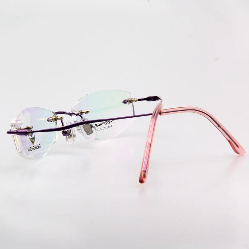 Unisex Optiniai Akinių Rėmeliai Titano Lydinio Akinius Rėmo Taškus Recepto Akiniai RUI HAO AKINIAI Prekės ženklas oculos gafas