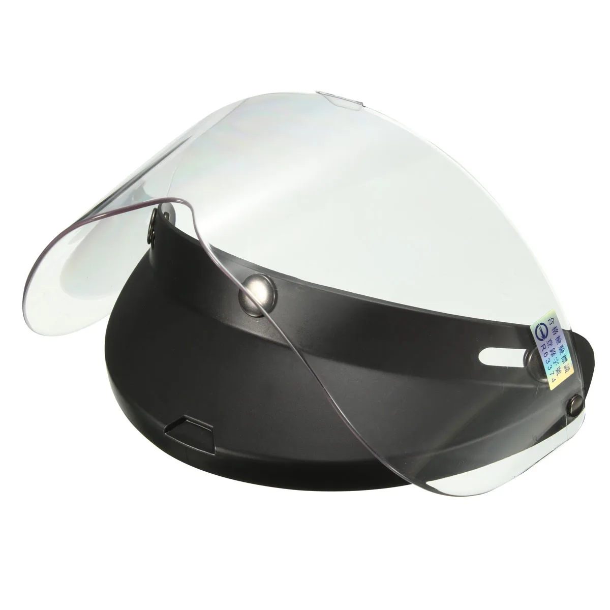Universalus Vėjo 3-Snap Skydelis Objektyvas Shield Motociklo Šalmai Apversti Aukštyn Žemyn Atidaryti Veido UV apsaugos nuo Saulės, Šalmas Priedai