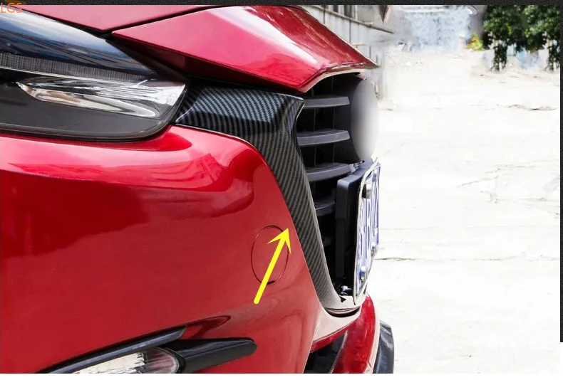Už Mazda 3 AXELA 2017-2019 Aukštos kokybės ABS Chrome 