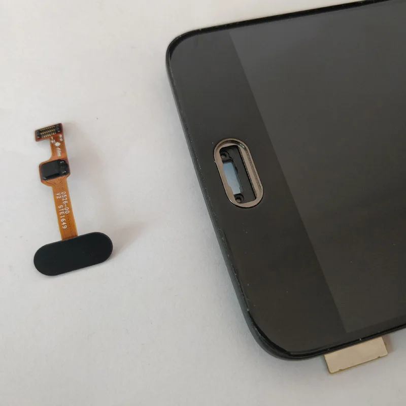 Už OnePlus 5 lcd Vienas Plius 5 skystųjų KRISTALŲ Ekranas ir Touch Ekranas skaitmeninis keitiklis komplektuojami Su rėmo A5000 lcd home mygtuką, pirštų Atspaudų