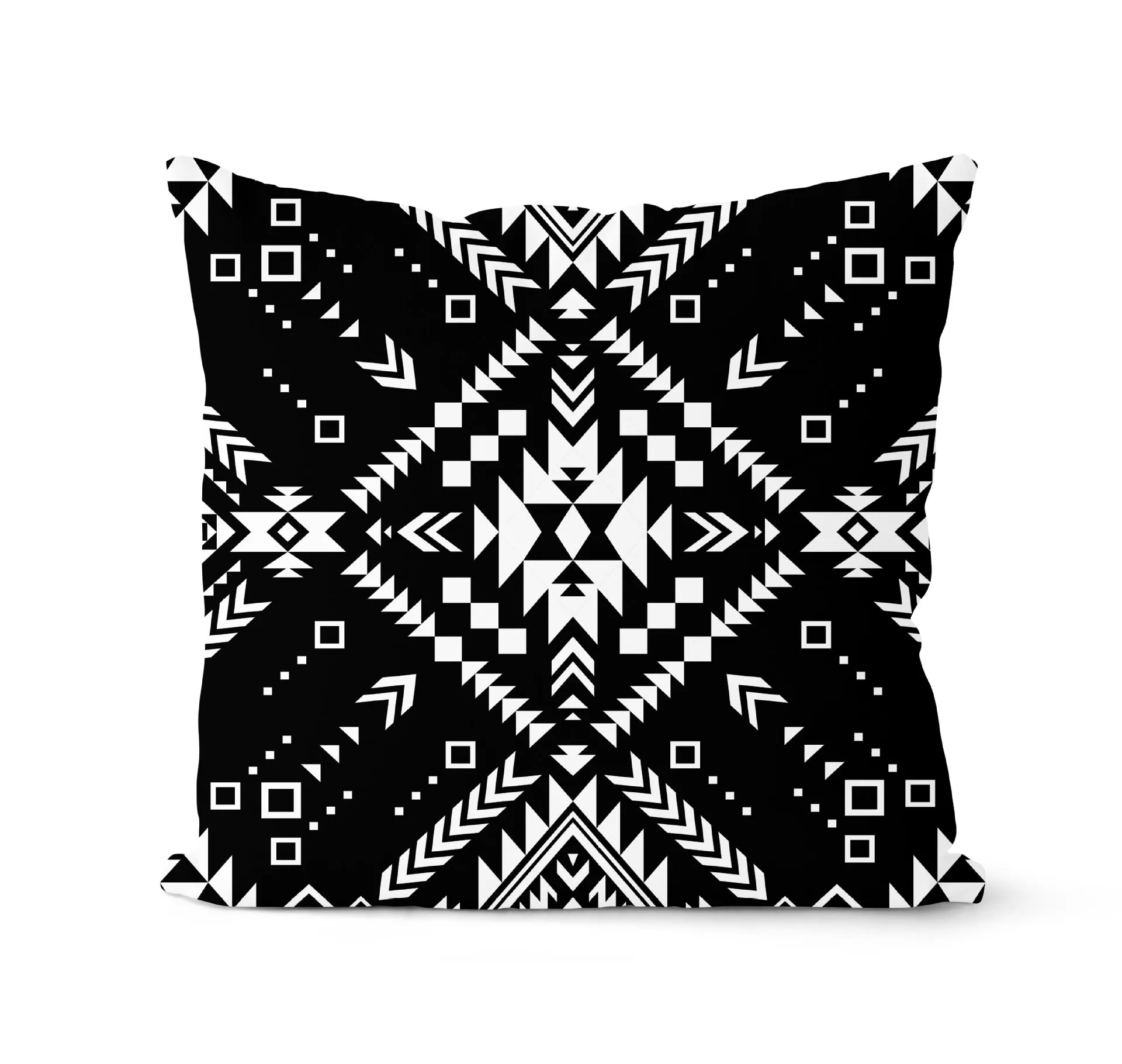 Užvalkalas 45 * 45CM retro abstrakčių geometrinių garsenybių stilius užvalkalas namų sofos pagalvę pagalvėlė padengti dekoratyvinių pagalvių užvalkalai