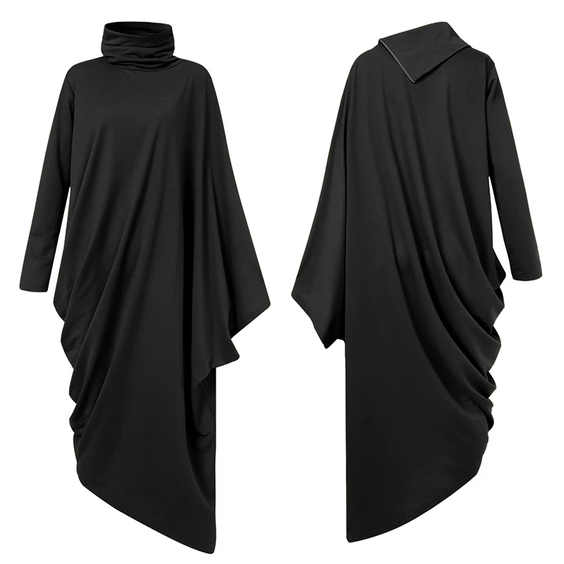 VONDA Maxi Suknelė Moterų Žiemos Sundress 2021 Atsitiktinis ilgomis Rankovėmis Maxi Vestidos Moterų Derliaus Suknelės Retro Kietas Apdaras Negabaritinius