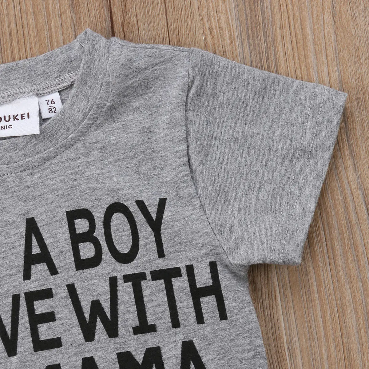 Vaikams Baby Girl Berniukas Meilė Tėtis Mama Topai marškinėliai Graphic Tee Drabužius Vasarą