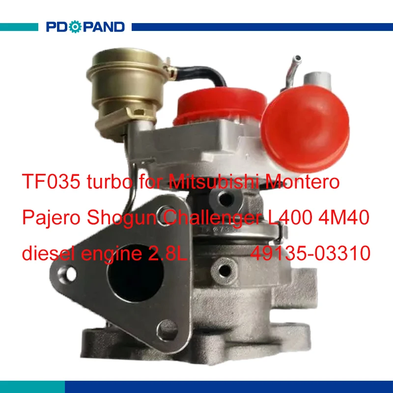Variklis turbo kit TF035 TD04 49135-03310 49135-03130 dėl 