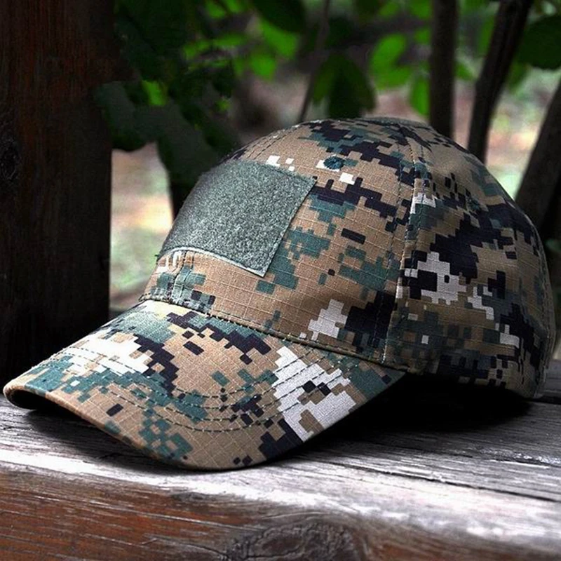 Vyriški Snapback Kamufliažas Taktinis Skrybėlę Kariuomenės Taktinių Pėsčiųjų Bžūp Galvos Kamufliažas Kepurės Saulės Kepurės Vyrams ir Moterims