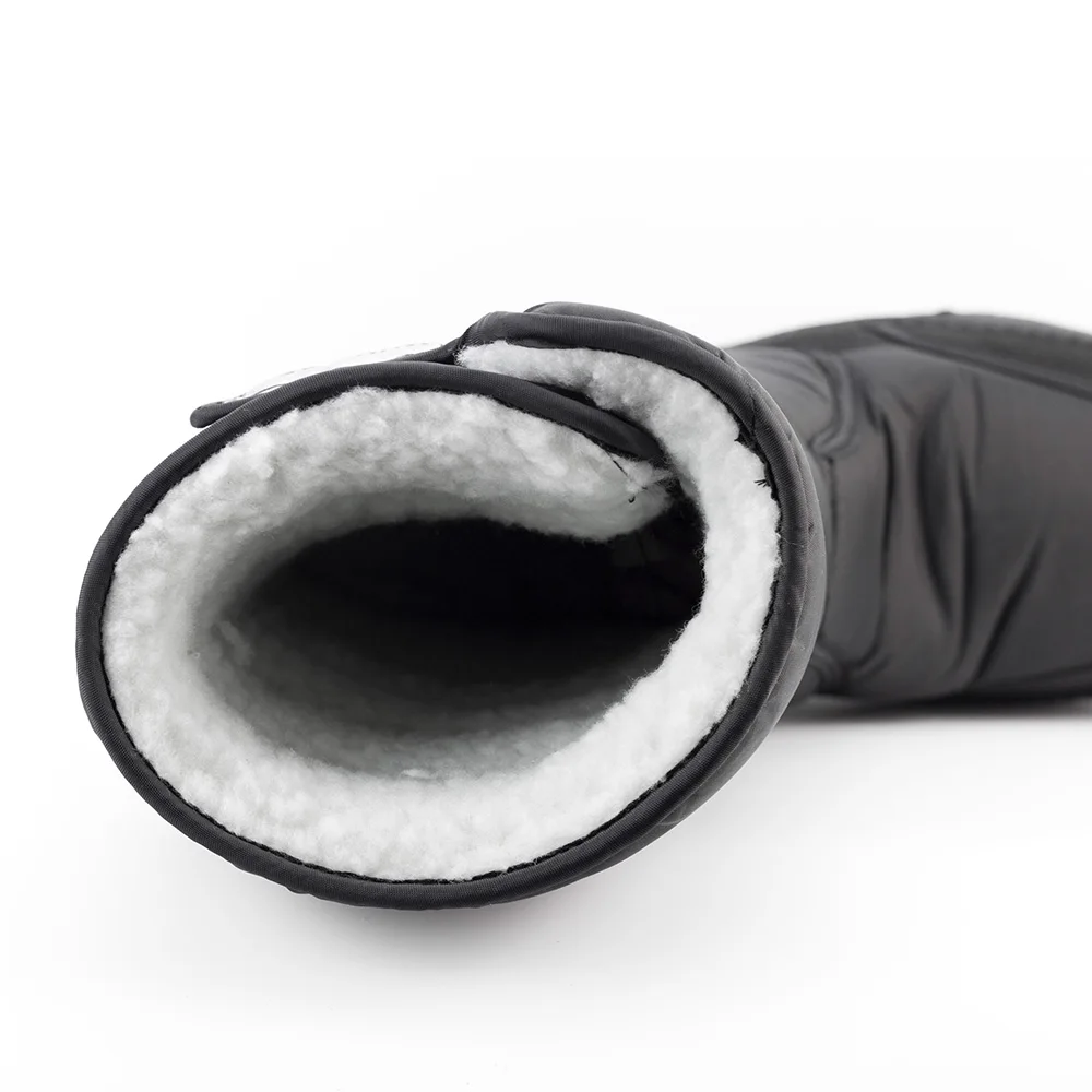 Vyrų batai sustorėjimas šilumos neperšlampami sniego batai medvilnės audinio viduje šiltas Knee-High lauko vyrų mados žiemos batai