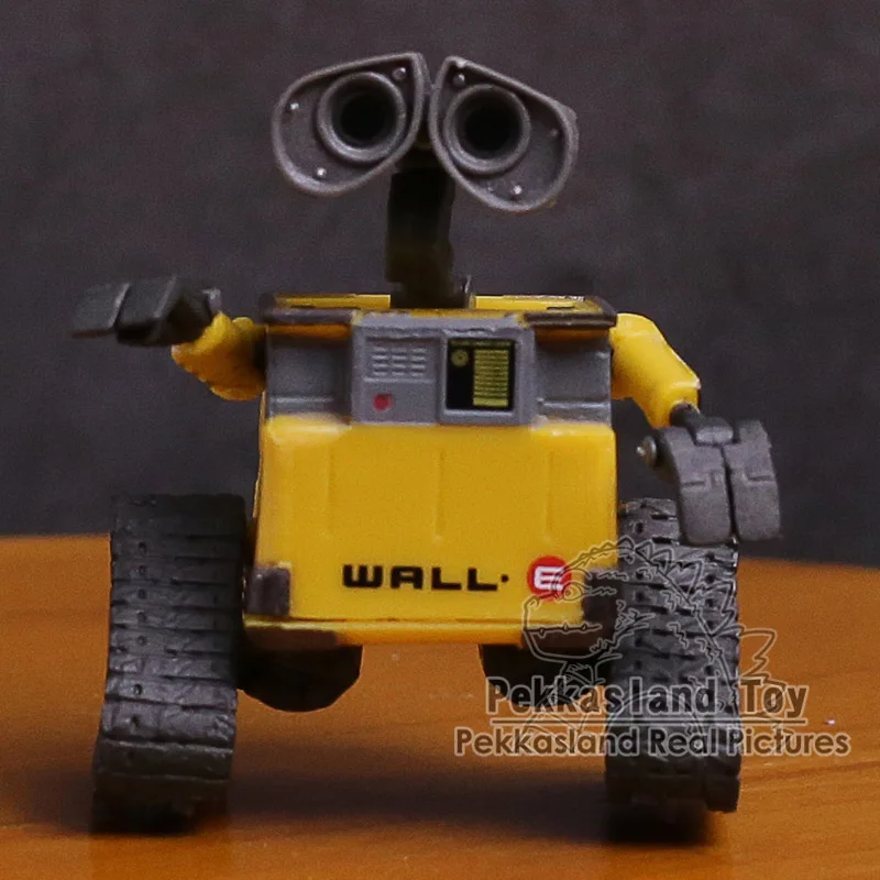 Wall-E Robotas Wall-E IEVA PVC Veiksmų Skaičius, Surinkimo Modelį, Žaislai, Lėlės, 6cm 3 Tipai