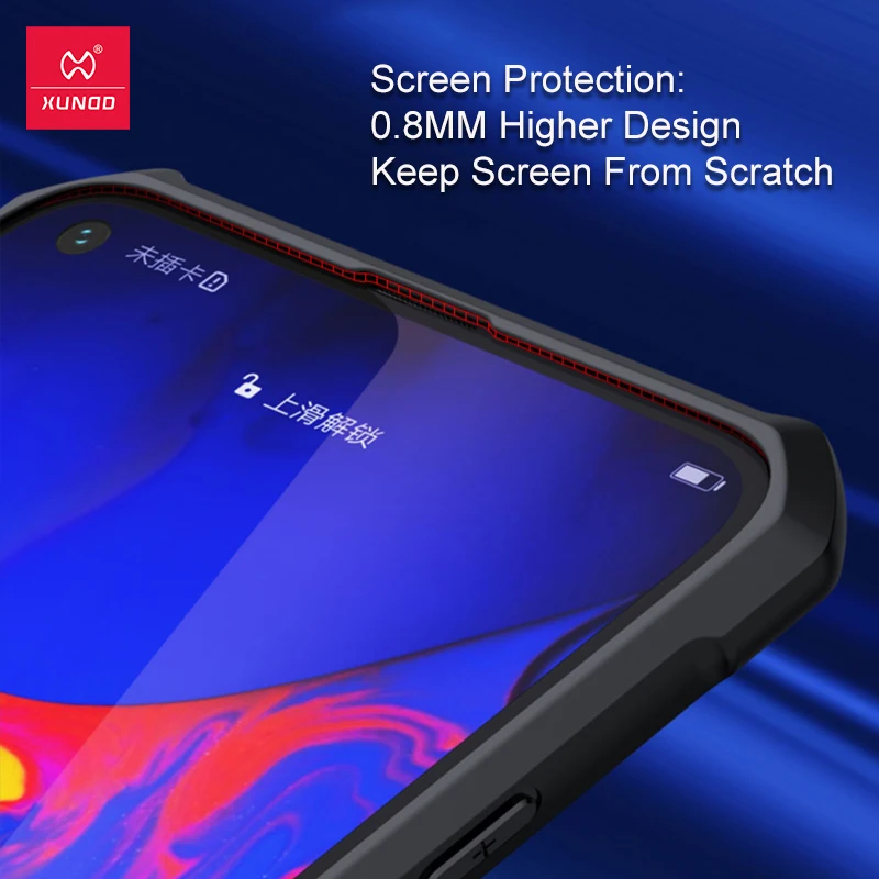 Xundd Atveju Huawei Honor Peržiūrėti 20 Atsparus Smūgiams Skaidrus Silikoninis Telefono Dangtelį Apsauginės Oro Pagalvės Minkštos Telefoną Atveju Garbę V20