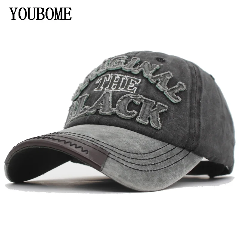 YOUBOME Vyrų Snapback Beisbolo kepuraitę Moterų Naujos Prekės Kepurės Kepurės Vyrams Trucker Medvilnės Casquette Kaulų Vyrų Tėtis Laišką Juoda Kepurė Hat