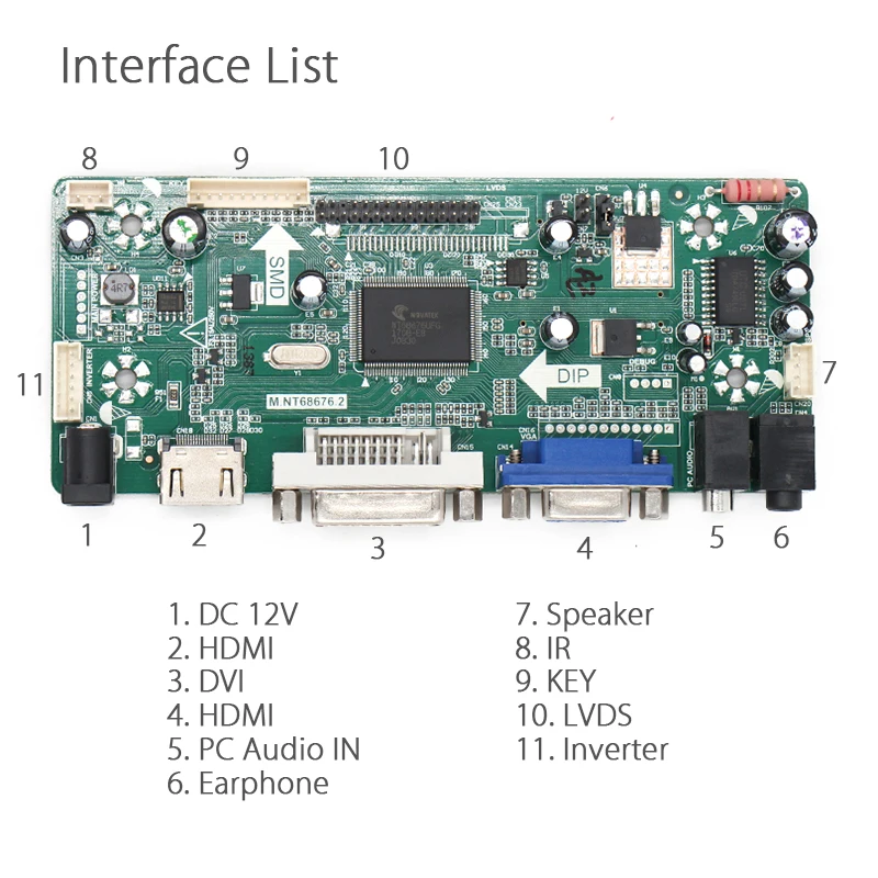 Yqwsyxl Kontrolės Valdyba Stebėti Rinkinys LP201WE1-TLA1 LP201WE1(TL)(A1), HDMI + DVI + VGA LCD LED ekrano Valdiklio plokštės Tvarkyklės
