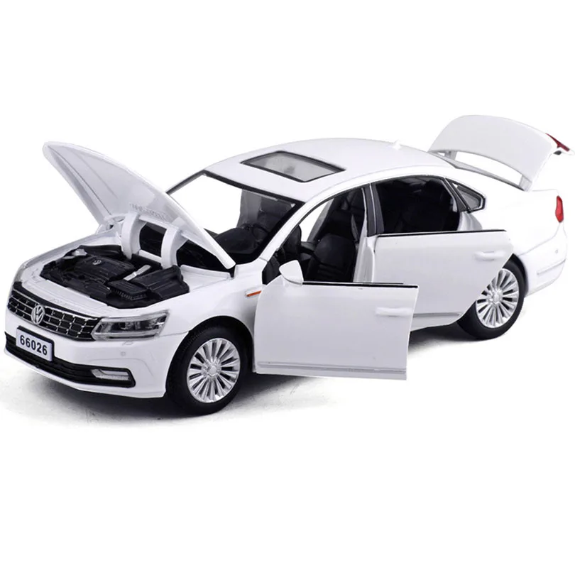 1/32 Passat Modeliavimas, Transporto priemonės Modelis Lydinio Traukti Atgal Keturių S Duris Žaislas, Automobilių Surinkimo Dovana Ornamentu Vaikų Žaislai VAIKAMS