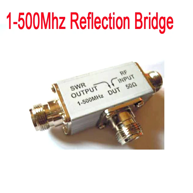 1-500MHz atspindys Tilto Stovi VSWR Banga/SWR /RF/ Krypties /Bridge RD tinklo matavimo
