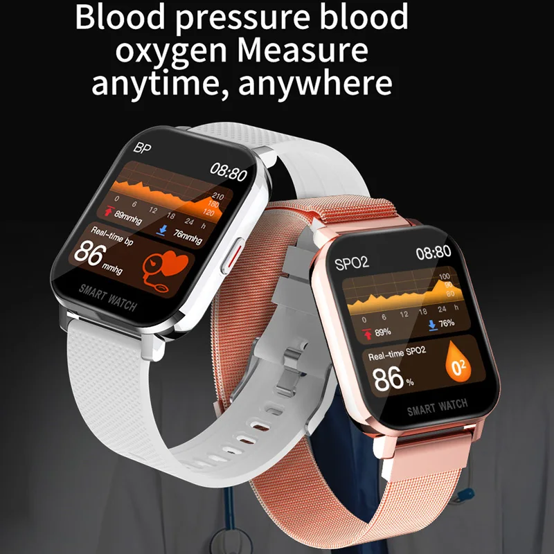 1.54 Visą Touch Smart Watch Vyrų, Moterų Kūno Temperatūra Smartwatch Širdies ritmo Monitorius Muzikos Kontrolės Sporto Laikrodžiai, Skirta 