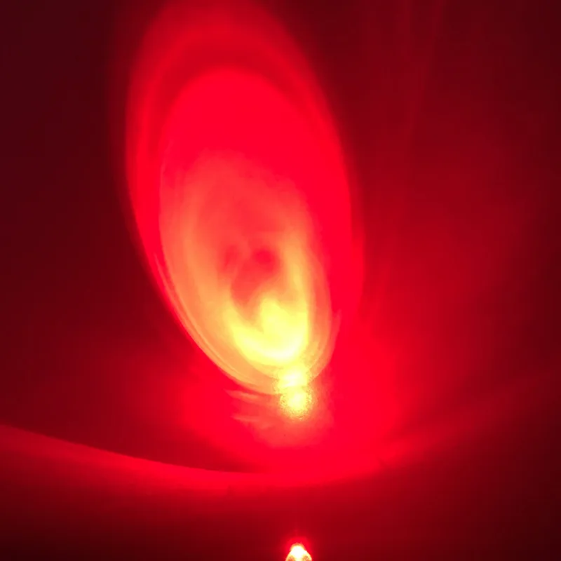 100VNT 5mm LED Diodų Mirgėjimas Mirksi Raudona arba geltona Mirksi Diodų Mirgėjimas Flash Blink Savarankiškai mirksi
