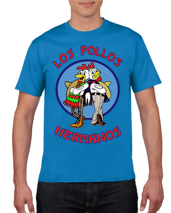 2019 Breaking Bad vyras marškinėliai 2019 LOS POLLOS spausdinti juokinga viršūnes lady Vištienos Broliai mados punk harajuku prekės ženklo žmogus t-shirt