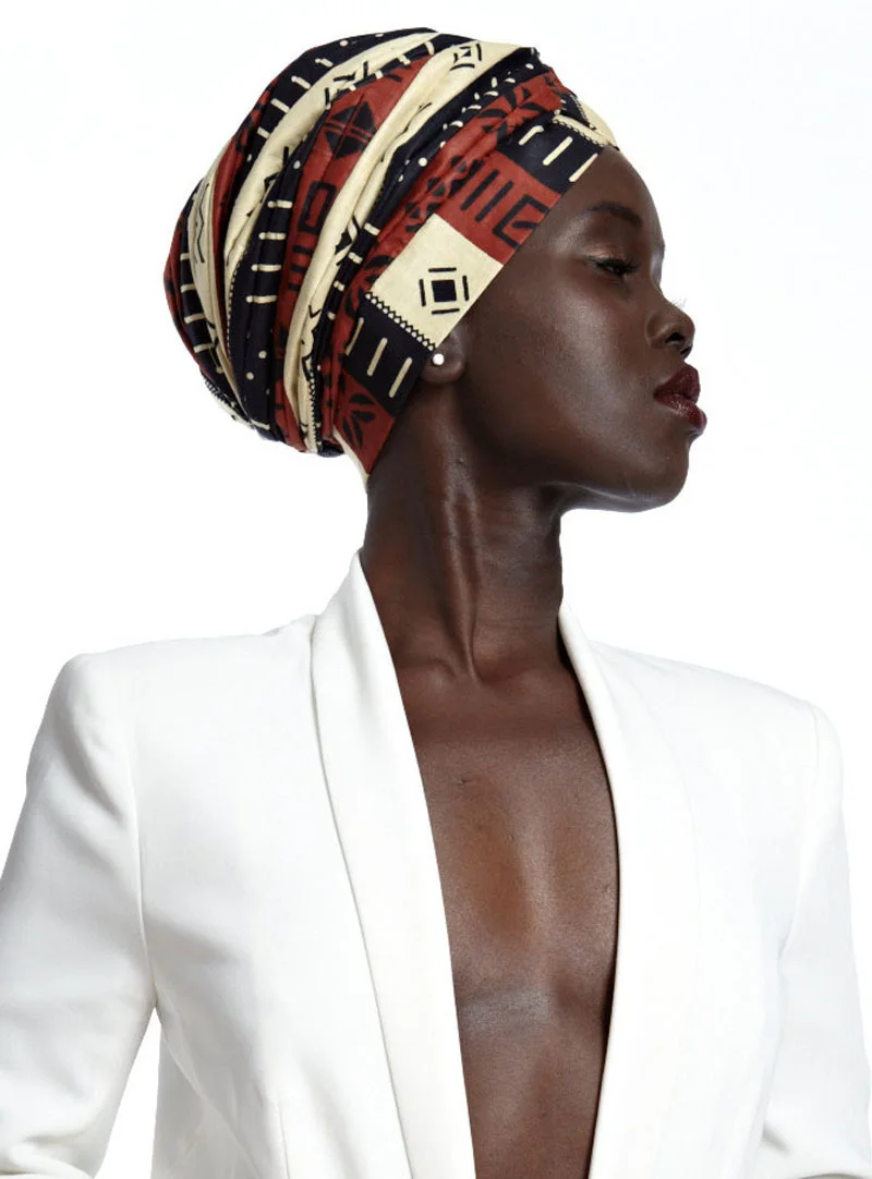 2019 moterų medvilnės elastinga galvos skara turbaną skrybėlę boho spausdinti turbaną hijab kepurės afrikos rait moterų arabų wrap skarų