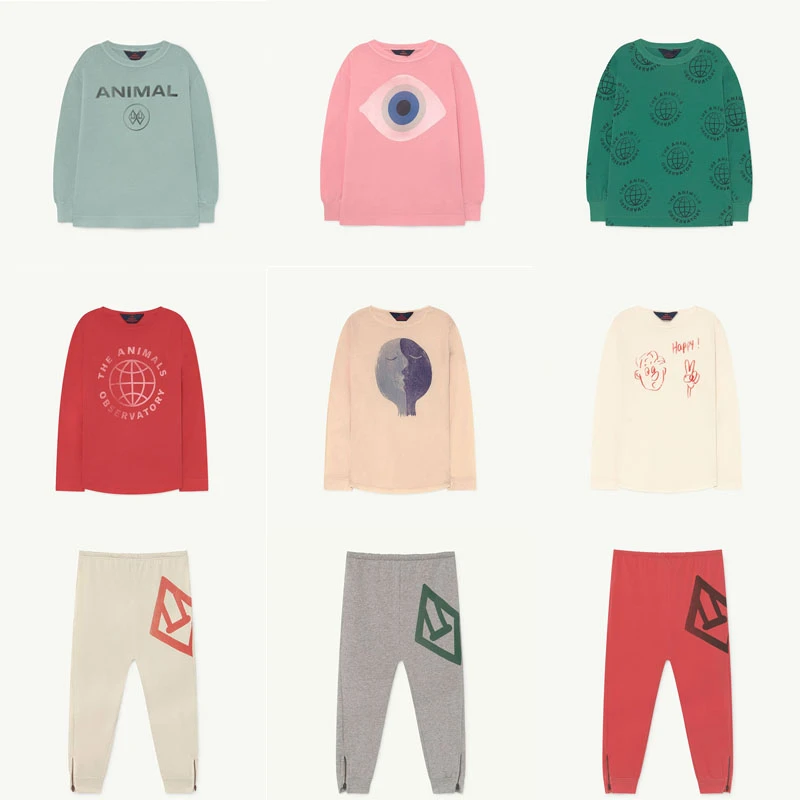 2020 m., Nauja Rudens Žiemos TAO Prekės Vaikams T Marškinėliai Berniukams, Mergaitėms Mielas Print Long Sleeve T Marškinėliai Baby Vaikų vatos Pagaliukai Drabužiai