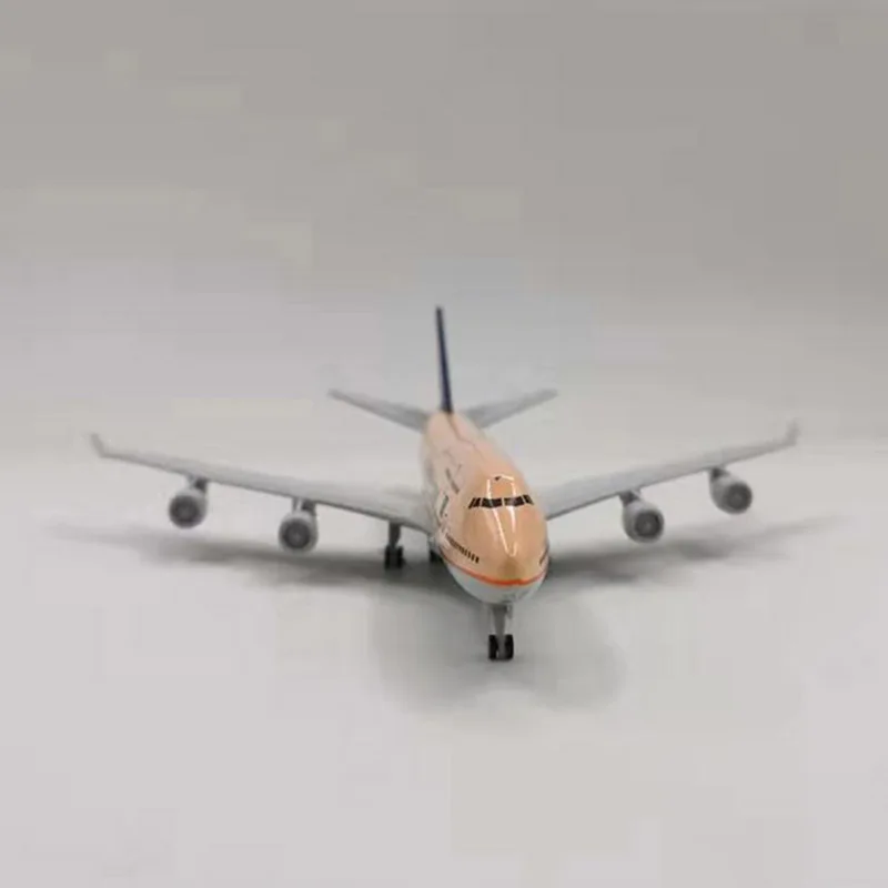 20CM 1/400 B747 modelis SAUDO ARABIJOS oro bazės važiuoklės lydinio orlaivių plokštumos kolekcines ekranas statinis modelis