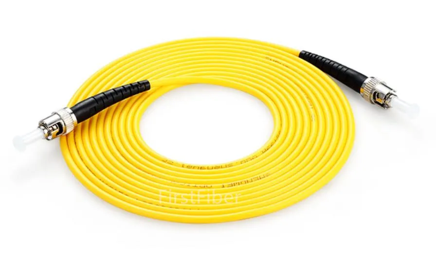 20m SC, LC ST PC SC, LC ST PC UPC G657A Fiber Patch Cable, Megztinis, Patch Cord Simplex 2.0 mm PVC SM Lenkimo Nejautrus
