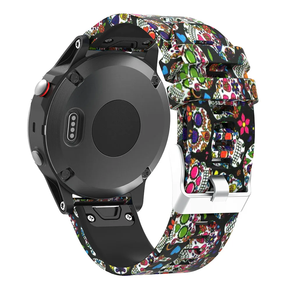 22mm Watchband Dirželiai Garmin Fenix 5 Smart Watch Band Greito Atleidimo Minkšto Silikono Pakeisti Riešo Apyrankę Pirmtakas 935