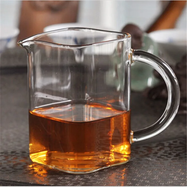 250ml Rankų darbo Karščiui atsparios Stiklo arbatinukas, puodelis,Cha hai Gongdao Teacup Tikroji puodelis, 
