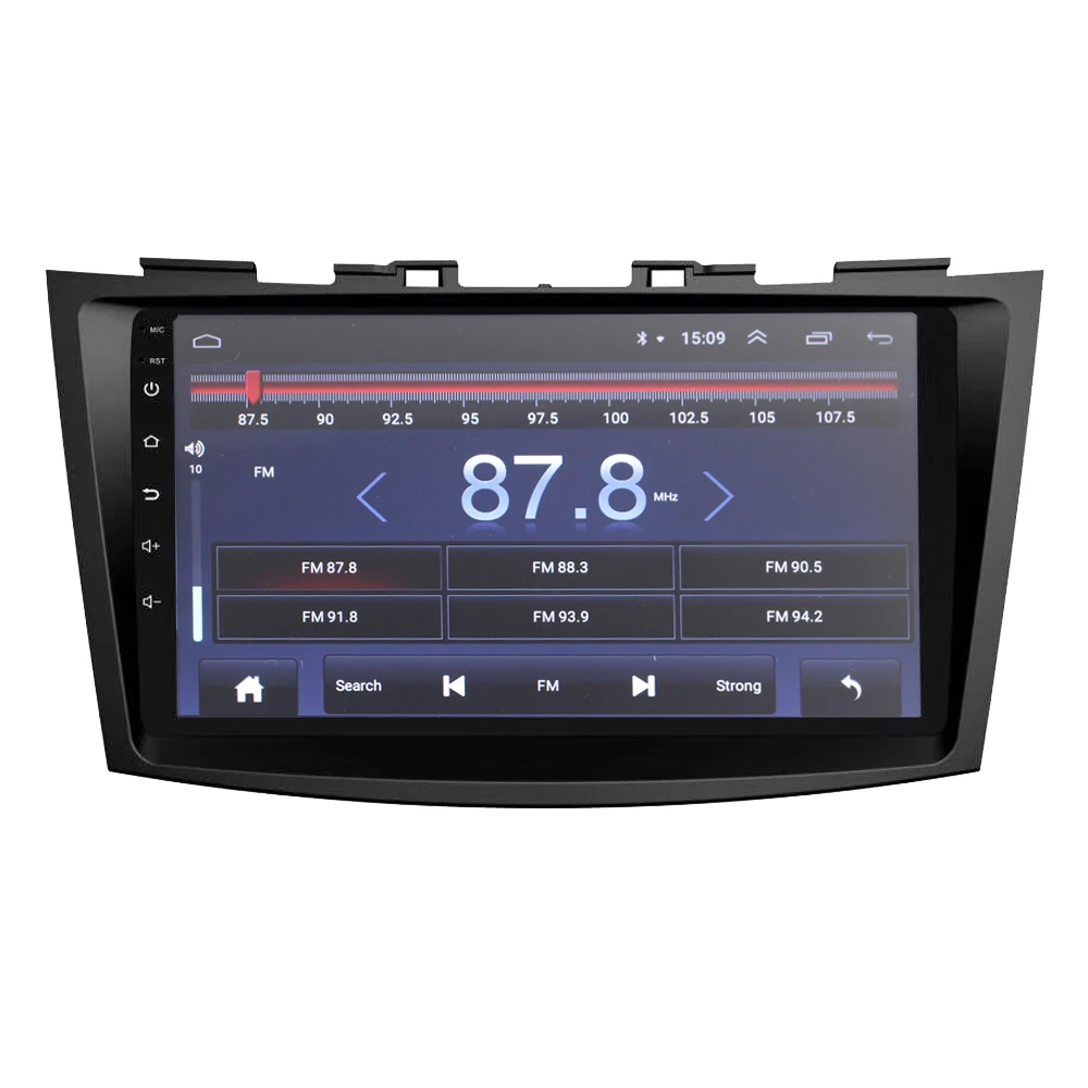 2din 2 din Automobilio Radijo Suzuki Swift Ertiga 2005-2016 auto Radijo garso GPS Navigacija Android 9.1 automobilio radijo 4G wi-fi, 4G 64G