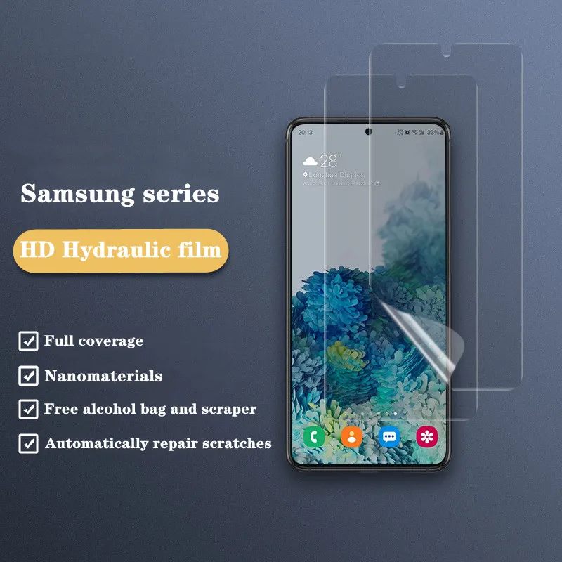 5vnt Hidrogelio Plėvelės Samsung Galaxy A51 A71 S7 Krašto M31 Ekrano Apsaugų, 
