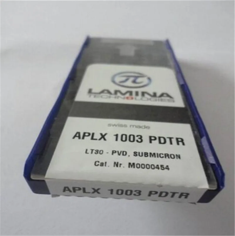 APLX 100308 30 Originalus CNC karbido ašmenys įterpti tekinimo įrankis 10vnt/lot NEMOKAMAS PRISTATYMAS